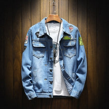 Load image into Gallery viewer, New Fashion Jeans Jacket Men