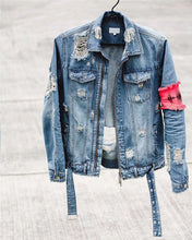 Load image into Gallery viewer, Cool Style Jeans Jacket Men