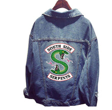 Load image into Gallery viewer, South Side Serpents Jeans Jacket Women