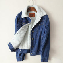 Load image into Gallery viewer, Woolen Jeans Jacket Unisex