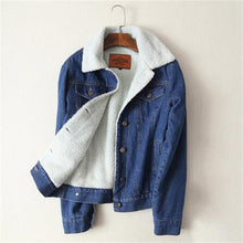 Load image into Gallery viewer, Woolen Jeans Jacket Unisex