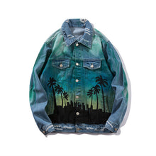 Load image into Gallery viewer, Coconut City Jeans Jacket Men