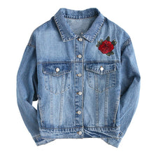 Load image into Gallery viewer, Rose and Stork Jeans Jacket Women