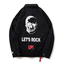 Load image into Gallery viewer, Let&#39;s Rock Up Jeans Jacket Unisex