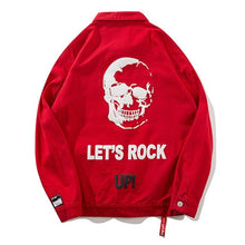 Load image into Gallery viewer, Let&#39;s Rock Up Jeans Jacket Unisex
